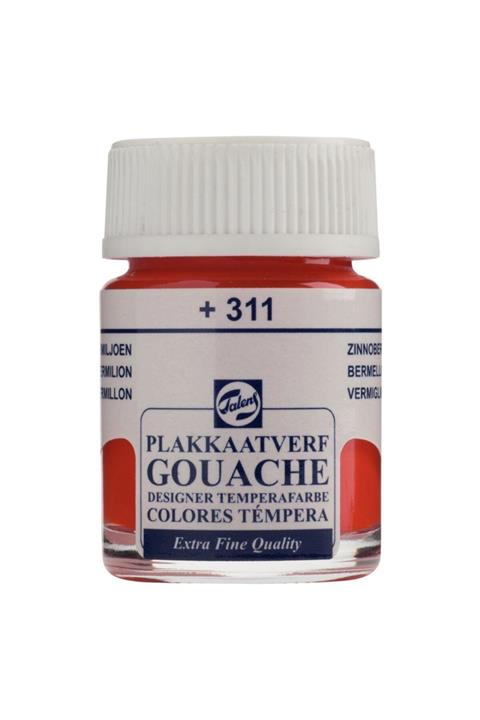 Talens : Guaj Boya : 16 Ml : Vermilion