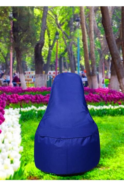 ARMUTEVİ Mavi Orta Boy Armut Koltuk