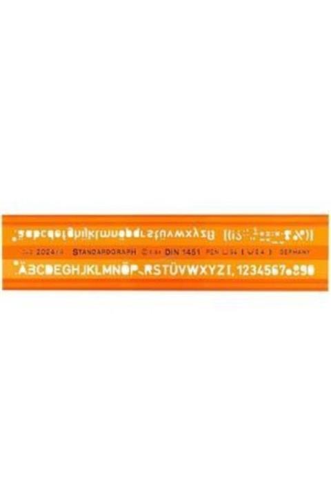 Standardgraph Şablon .standardgraph 2024/4 Mm.h-profil Yazı Şablonu