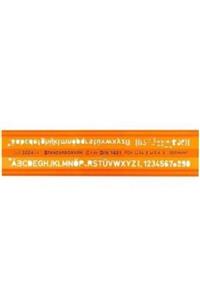 Standardgraph Şablon .standardgraph 2024/4 Mm.h-profil Yazı Şablonu