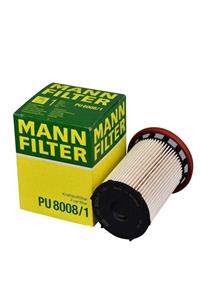 Mann Fılter Uzmanparça Mann Pu8008/1 Yakıt Mazot Filtresi Vw Skoda Seat Audi