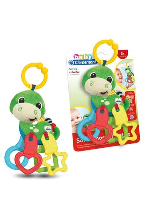 CLEMENTONI Dinozor Pelüş Çıngırak 17215