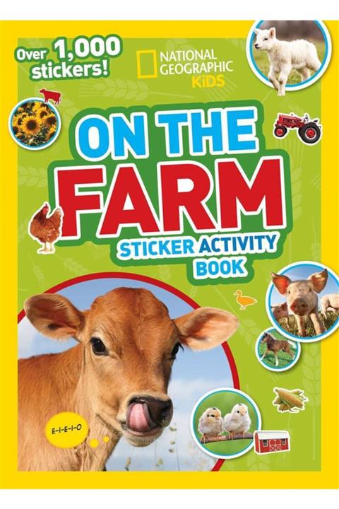 Kitapbulan İthal Kitap National Geographic Kids On The Farm Sticker Activity Book