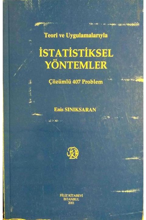 KitapSever Teori Ve Uygulamalarıyla Istatistiksel Yöntemler Çözümlü 407 Problem