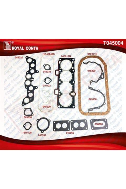 Royal Conta Motor Takım Kecesız Lada Samara 1500 2.0 Mm T045004