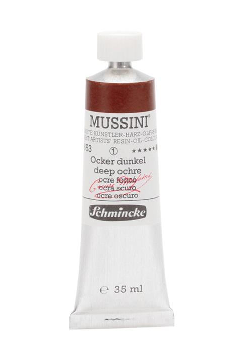Schmincke Mussini Yağlı Boya 35ml. Seri 1 N:653 Deep Ochre 14010