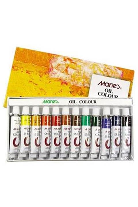 FLY BAZAAR Maries Yağlı Boya 12 Li Tüp E1381b Mrmar0001