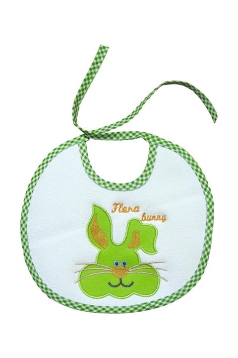 ETM Mama Önlüğü Oval Tavşan Desenli