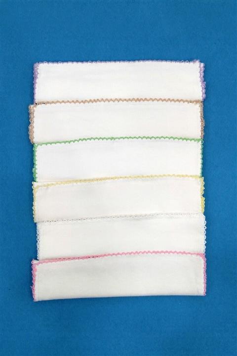 Ekebaby Pamuklu 6'lı Ağız Mendili