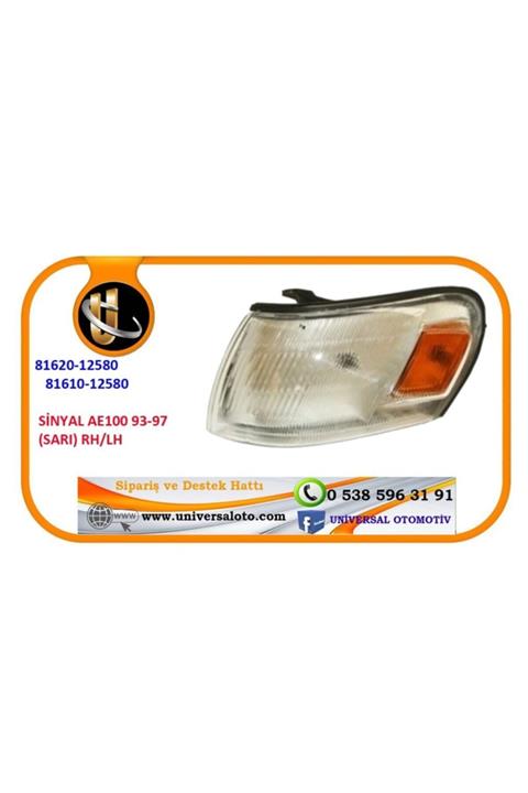 MIRPA 81619-12530 Sinyal Corolla Ae100 93-95 Rh (sarı)(2li Pakette)