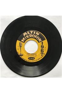 mazi plak Cem Karaca  EmrahAltın Mikrofon 1967Yerli 45'lik Plaklar