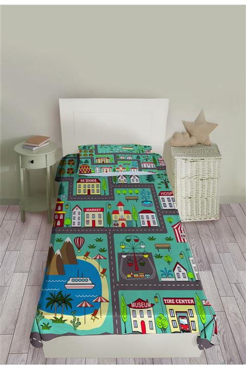 Jungle Halı Yollu Jp133 Pike&yatak Örtüsü