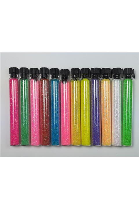 DIAMOND PROFESSIONAL Tırnak Süsleme Tozları (PAKET 12 ADET)