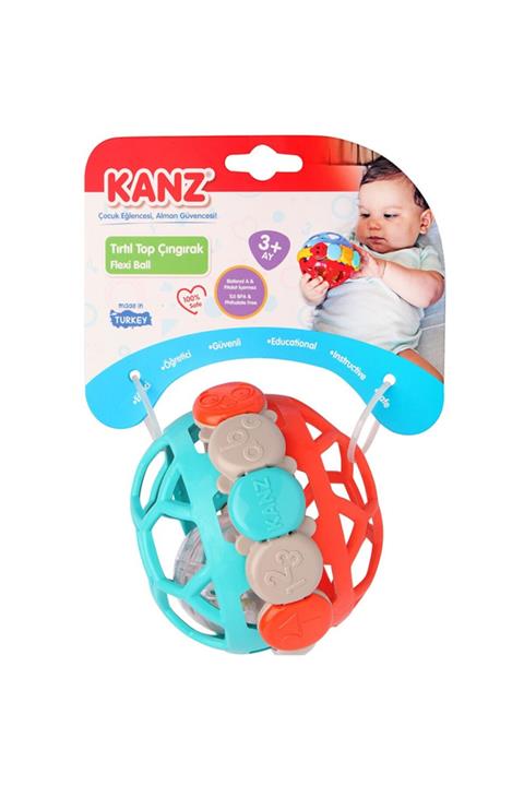 Kanz Oyuncak Tırtıl Top Çıngırak