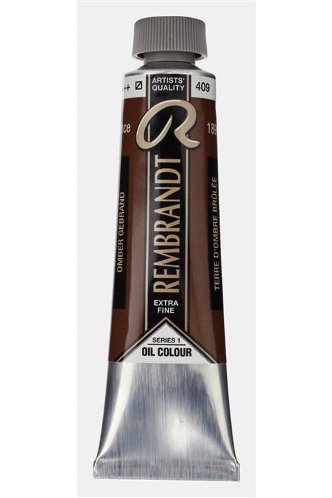 Rembrandt 409 Seri 1 40 ml Yağlı Boya Burnt Umber