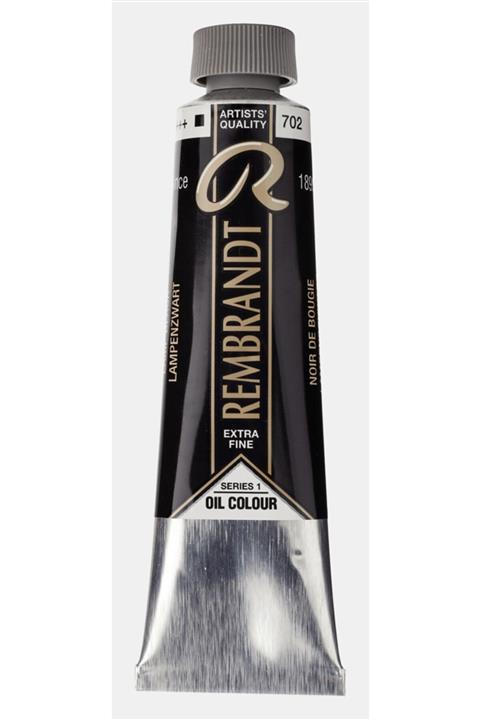 Rembrandt 702 Seri 1 40 ml Yağlı Boya Lamp Black