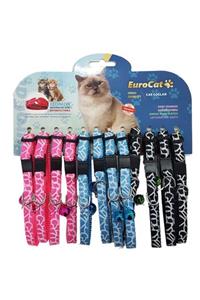 Eurocat Kedi Boyun Tasması Çizgi Desenli 10mm/28 cm 12 Adet