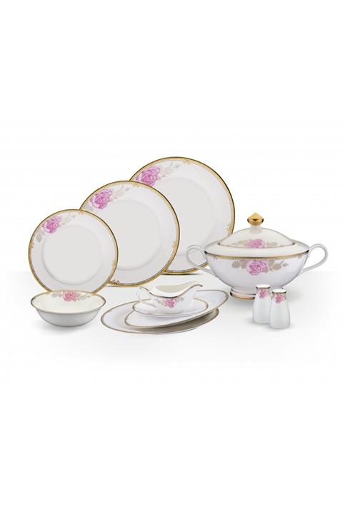Porio Torino 74 Parça Bonechina Suplalı Y.tk.