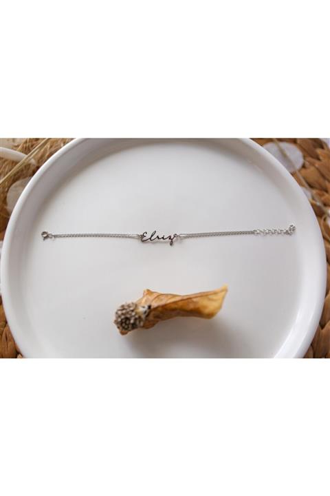 BEDİR GÜMÜŞ 925 Ayar Isimli Bileklik