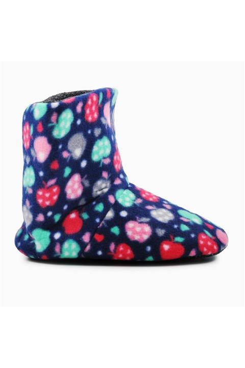 İlda Bayan Panduf Desenli Kadın Panduf