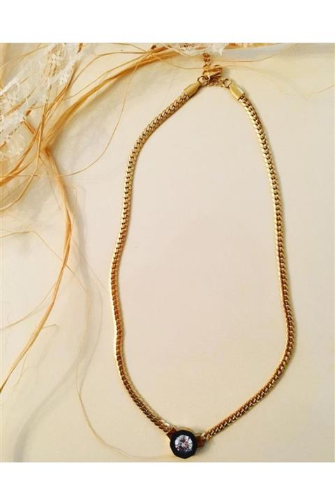 Mirillia Accessories Gold Çağla Şikel Kolye