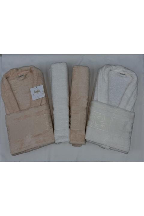 Julie Garden Bambu Aile Seti 6 Parça Açık Kahve-krem