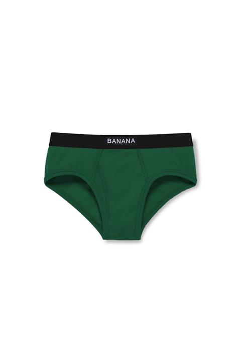 Banana Wears Cool Siyah Bantlı Yeşil Slip