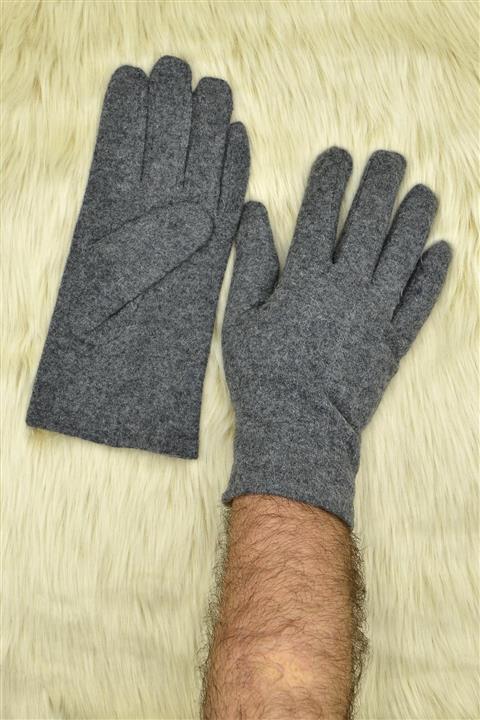 mykonsept Erkek Kaşe Eldiven Gri Xl Beden