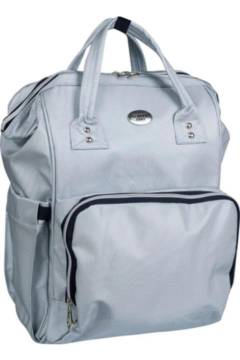 Tommybaby Fresh Anne Bebek Bakım Sırt Çantası Gümüş