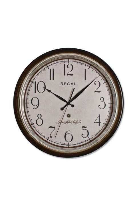 Ultima Regal Regal Ahşap Renk Klasik Duvar Saati