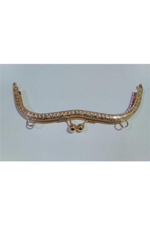 Bemsa Metal Çanta Ve Cüzdan Sapı Boyu 20 Cm. Gold Rengi