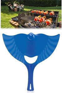 rennway Ergonomik Plastik Renkli Barbekü Mangal Yakma Yelleme Yelpazesi