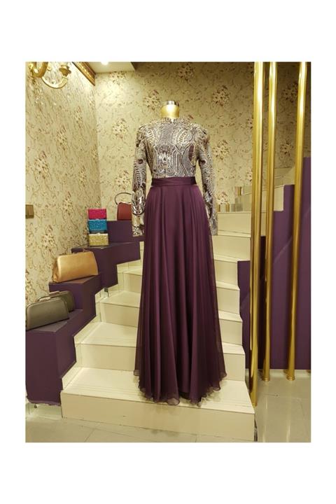 Nehir Meyra Butik  Özel Işlemeli Abiye