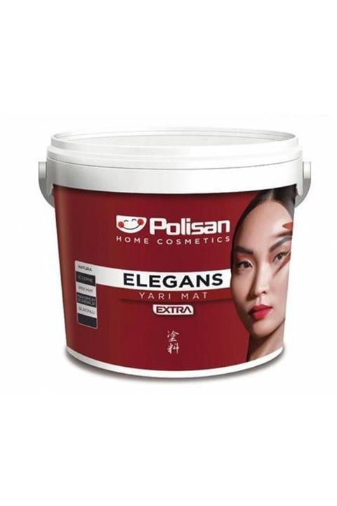 Polisan Elegans Extra Yarı Mat (küf Önleyici Antibakteriyel) Boya 2,5 Lt 4390 Salda Mavisi Ci-7424