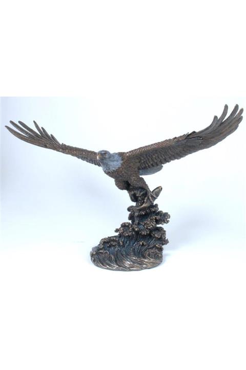 May Gift Shop Balık Avında Kartal Heykeli - Kartal Biblosu