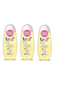 Uni Baby Saç Ve Vücut Şampuanı 200 ml 3 lü Set