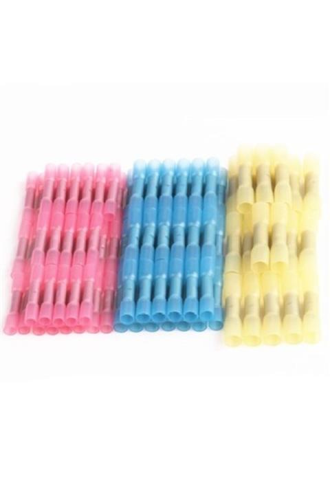 Mas 10 Adet Maasco Şeffaf Ek Muf (DARALAN MAKARON) Kablo Birleştirici 4-6 Mm