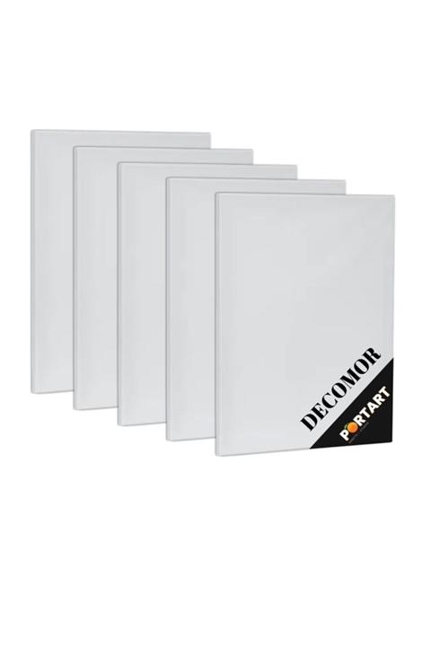 DECO Mor Tuval 35x50 cm 5'li Paket