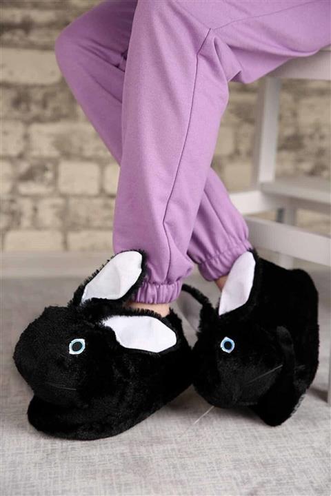 Saraypark Kadın Beyaz Tavşanlı Panduf Ev Içi Bot