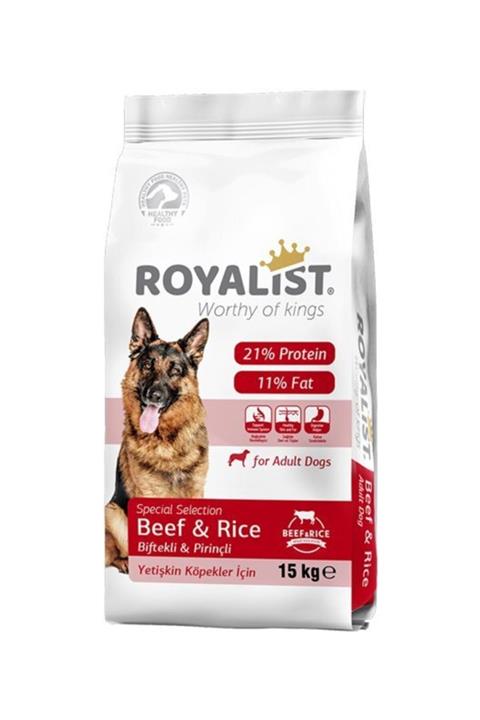 Royalist Biftekli Köpek Maması 15 Kg