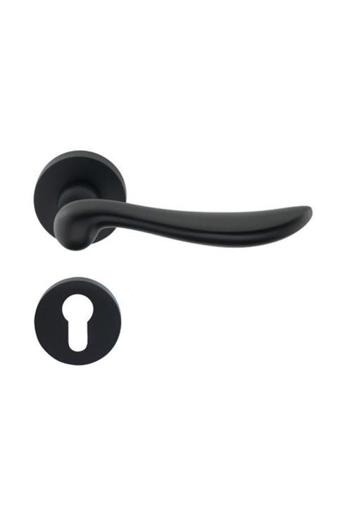 Hafele Troy Barelli Kapı Kolu Seti, Mat Siyah Renk