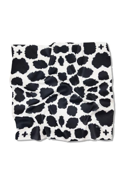 Purde's İpek Saten Multi Desen Baskılı 60x60 cm Fular