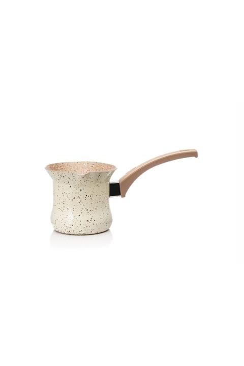 Bkmc Krem Renk Yeni Granit Büyük Cezve