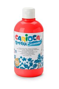 CARIOCA Tempera Yıkanabilir Poster Boya 500 ml. KIRMIZI