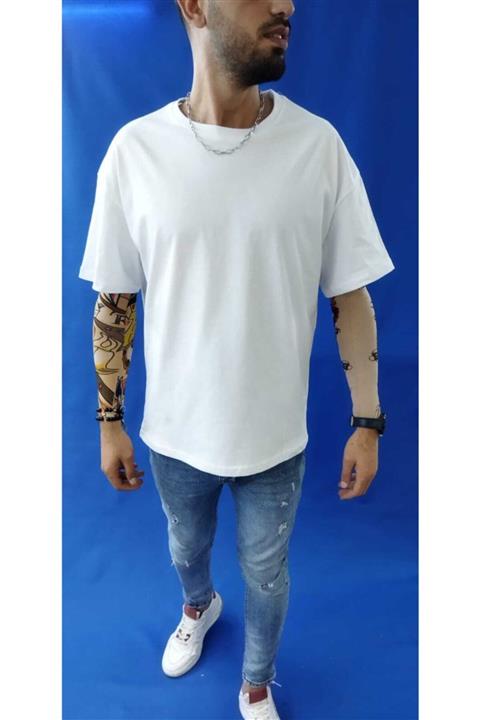 İmpavido Oversize Tşirt White Big