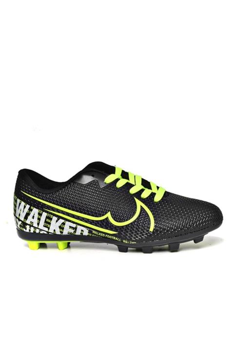 Walked 433 Siyah Krampon Futbol Ayakkabı