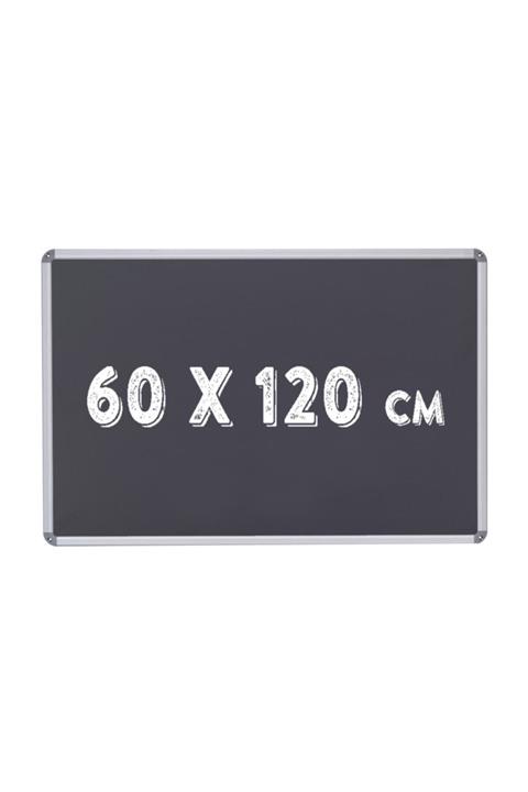 Chalky Siyah Kara Tahta - Tebeşir Yazı Tahtası  60x120 cm