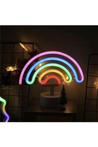 LAUREL DREAM Neon Işıklı Gökkuşağı Masa Gece Lambası