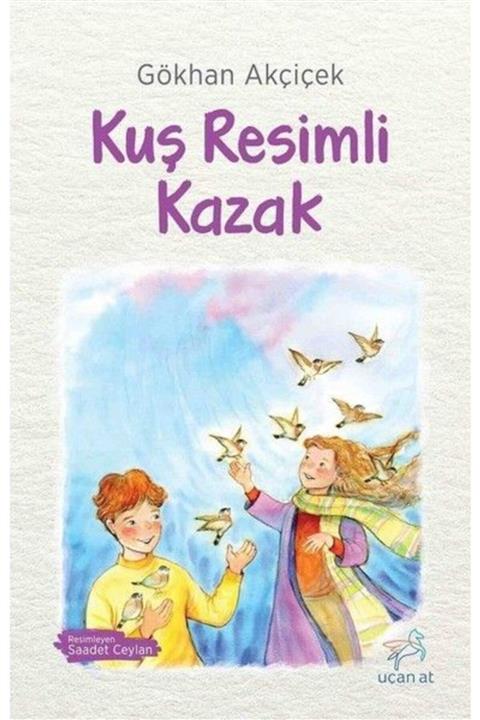 Uçan At Yayınları Kuş Resimli Kazak