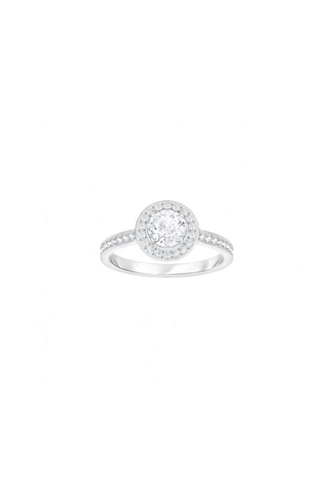 Swarovski Kadın Yüzük Attract:Ring Rnd Light Czwh/Cry/Rhs 58 5409187
